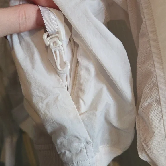 Lululemon Athletica Serve It Jacket Bomber  White - Picture 9 of 10